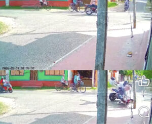 யாழில் பொலிசாரால் மோட்டார் சைக்கிளில் துரத்தி வரப்பட்ட ரவுடி மோதி ஒருவர் படுகாயம்! வீடியோ
