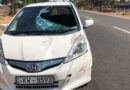 துவிச்சக்கர வண்டியில் சென்றவரை மோதித்தள்ளிய கார்; கிளிநொச்சியில் சம்பவம்