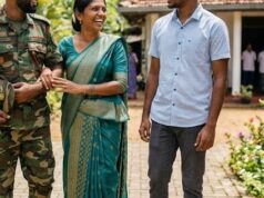 ஆமி பெரியவரான கணவனுக்கு கடிதம் எழுதி வைத்து விட்டு யாழ் மாணவனுடன் சிங்கள குடும்பப் பெண் தலைமறைவு!!