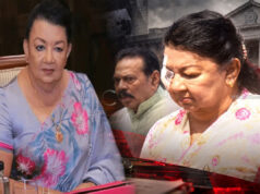 இலங்கை வரலாற்றில் பெரும் திருப்புமுனை! மகிந்தவின் மனிசி சிறைக்கு அனுப்பபட்டார்!